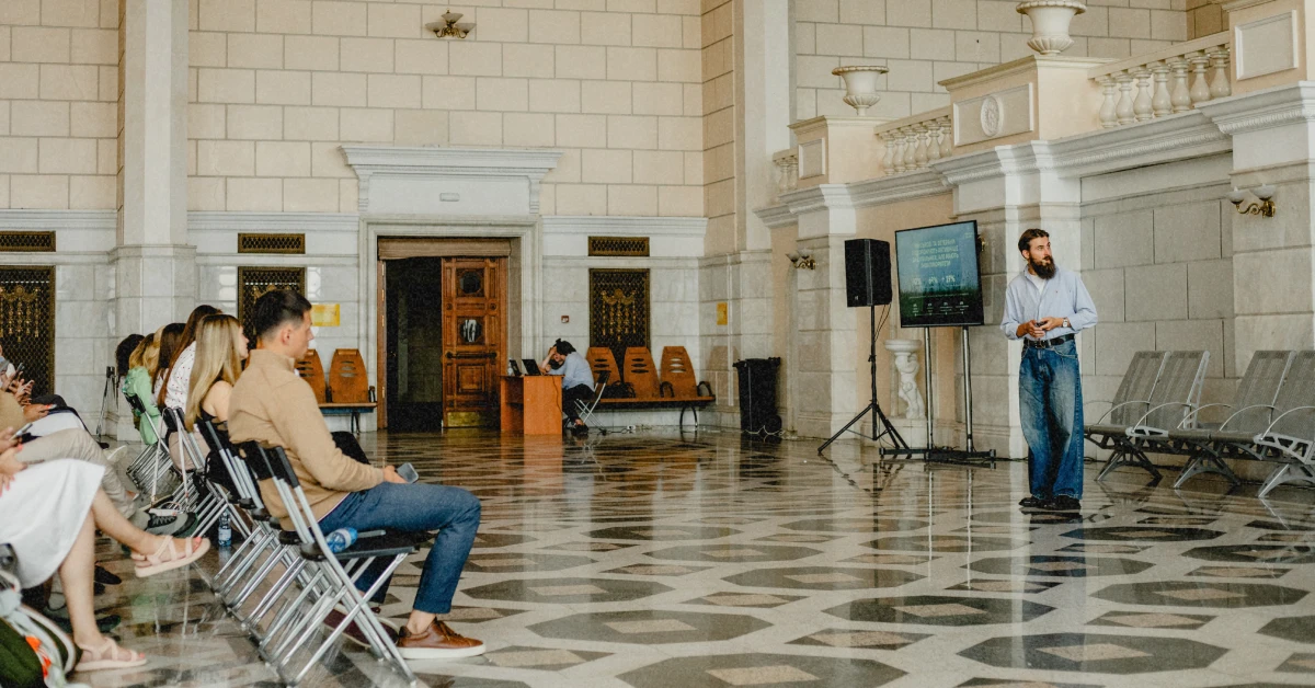 Презентація дослідження про внутрішній туризм на Центральному залізничному вокзалі Києва